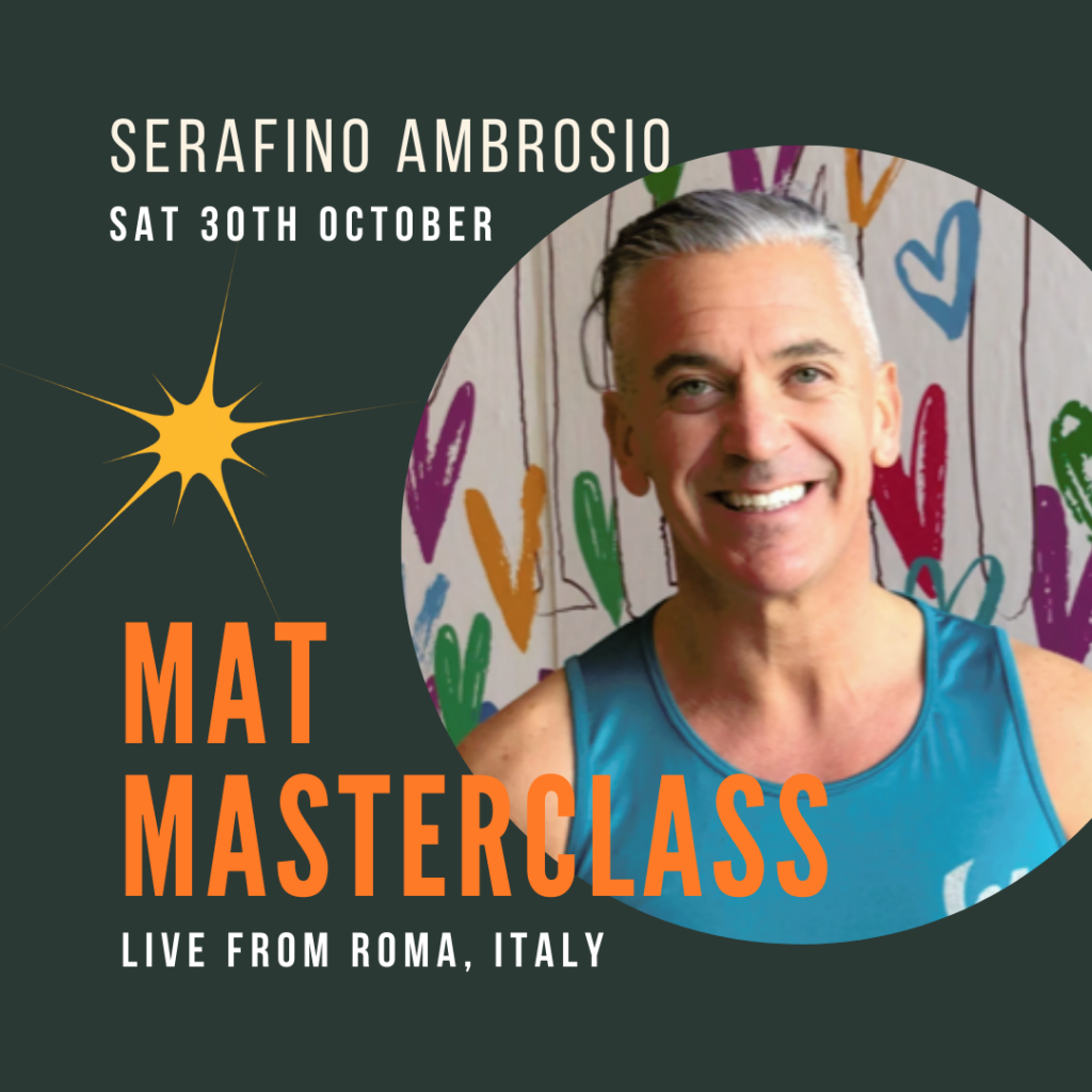 Online Pilates Mat Class with Serafino Ambrosio