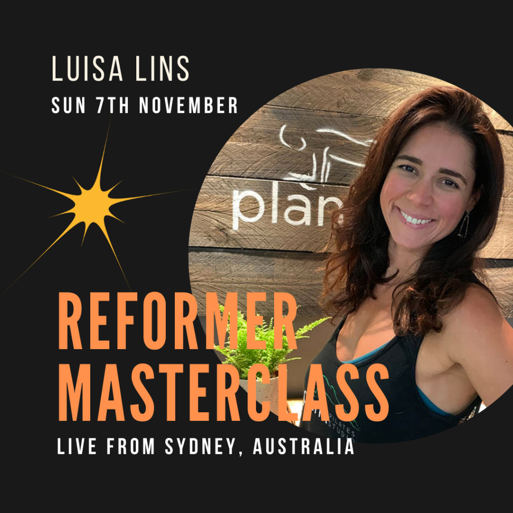 Online Pilates Reformer Class with Luisa Lins