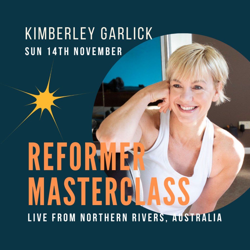 Online Pilates Reformer Class with Kimberley Garlick